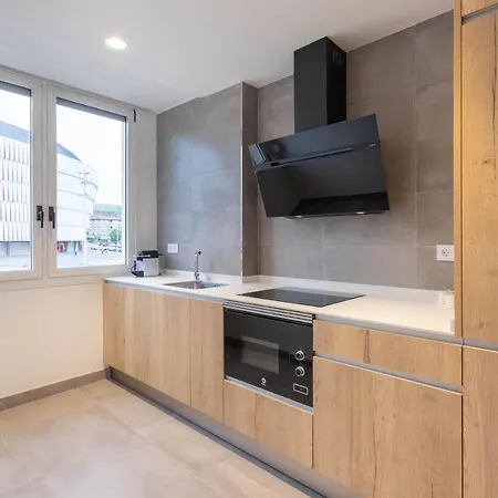 Apartamento con vistas al Estadio San Mamés Bilbao Esterno foto